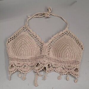 Crochet  halter Bralette